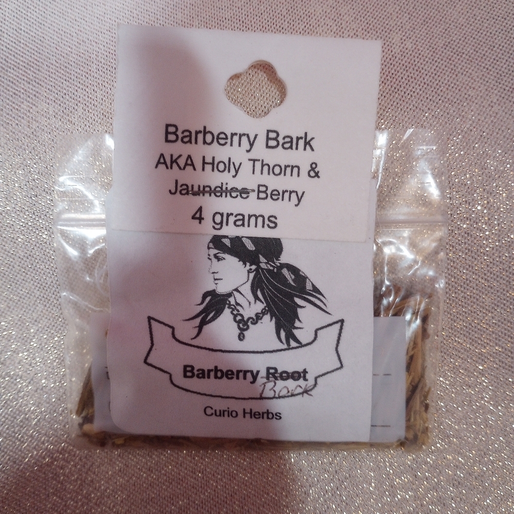 Barberry Bark. AKA: Holy Thorn, Jaundice Berry 4 grams
